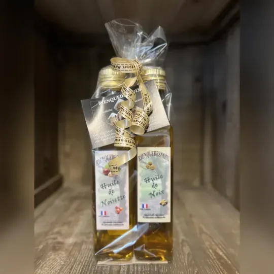 Deux bouteilles dans un caisse