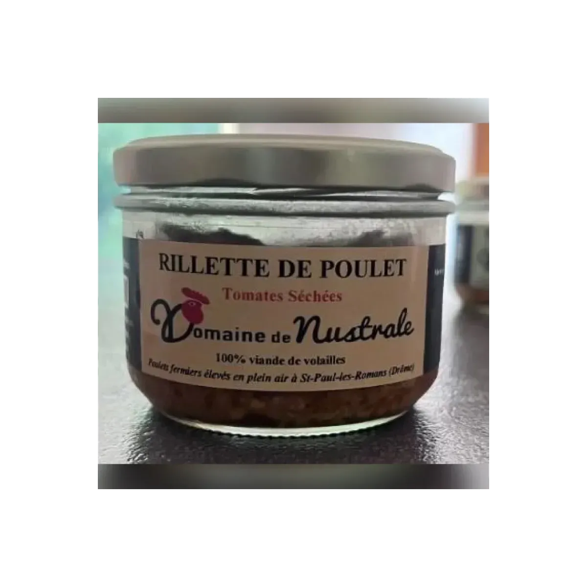 Rillettes Poulet Tomates Séchées - 180g