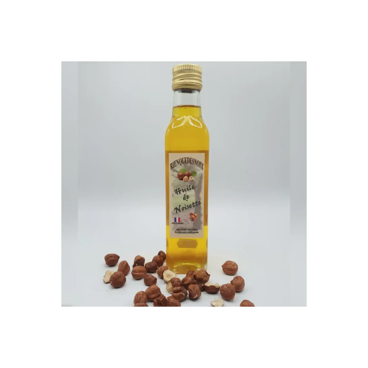 Huile de noisette - Bouteille de 25cl