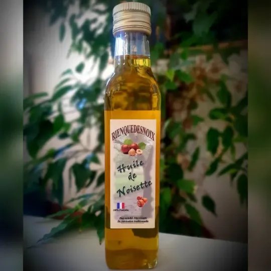 Huile de noisette - Bouteille de 25cl