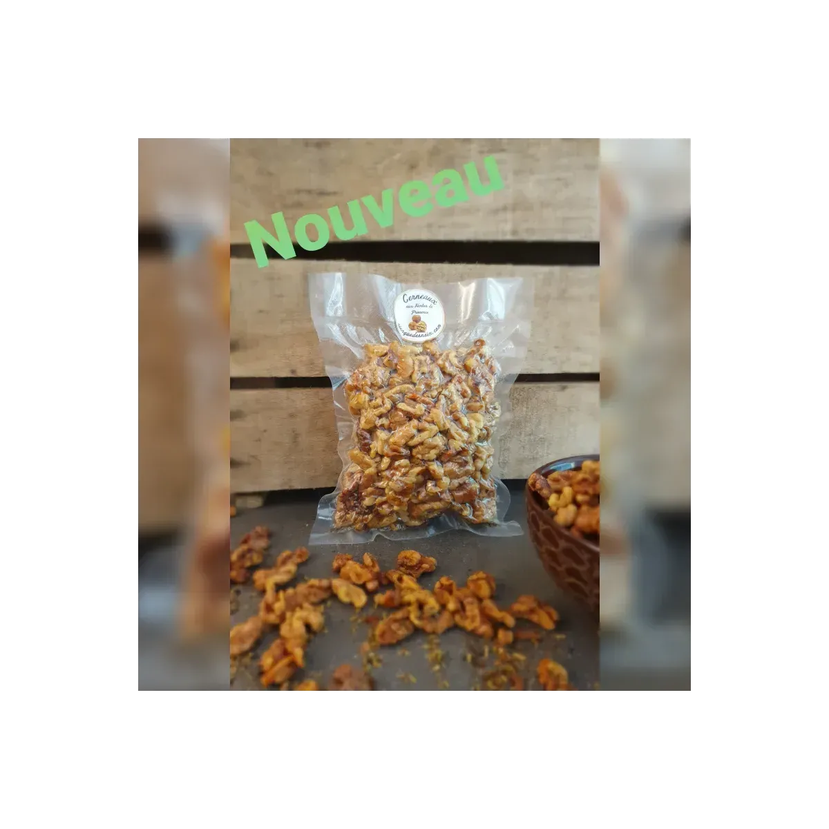 Noix assaisonnées aux Herbes de Provence