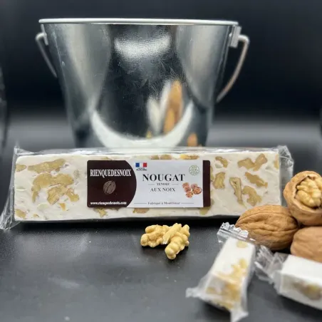 Nougat tendre aux noix