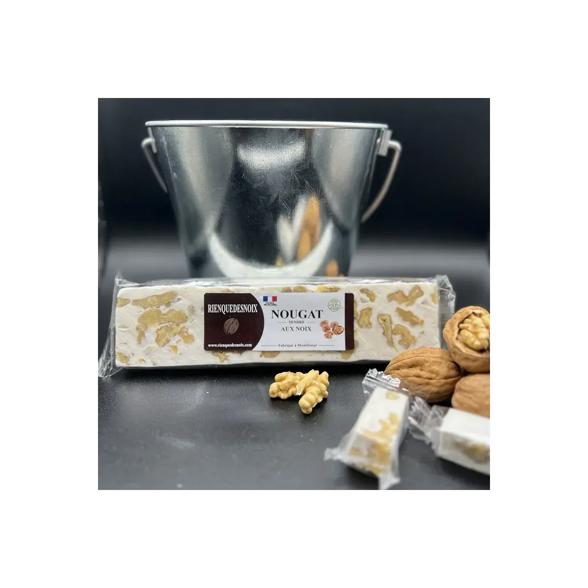 Nougat tendre aux noix