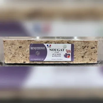 Nougat tendre aux Noix et Figues