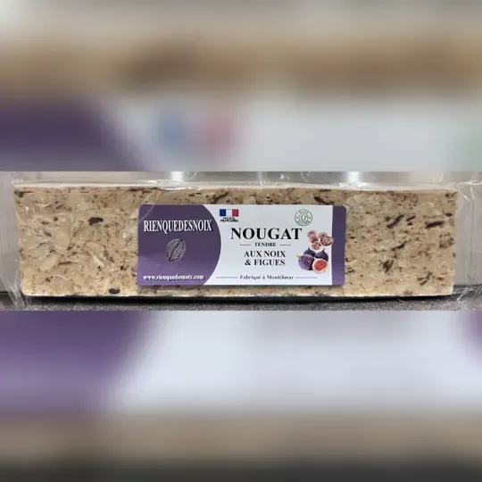 Nougat tendre aux Noix et Figues