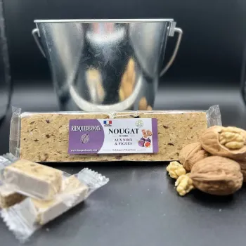 Nougat tendre aux Noix et Figues