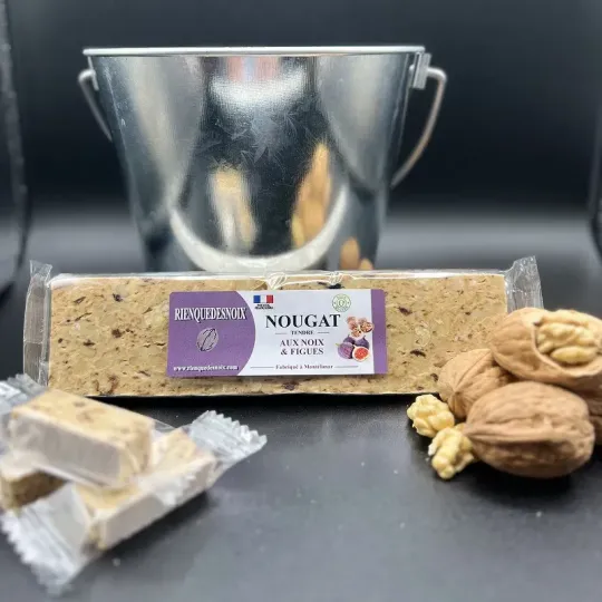 Nougat tendre aux Noix et Figues