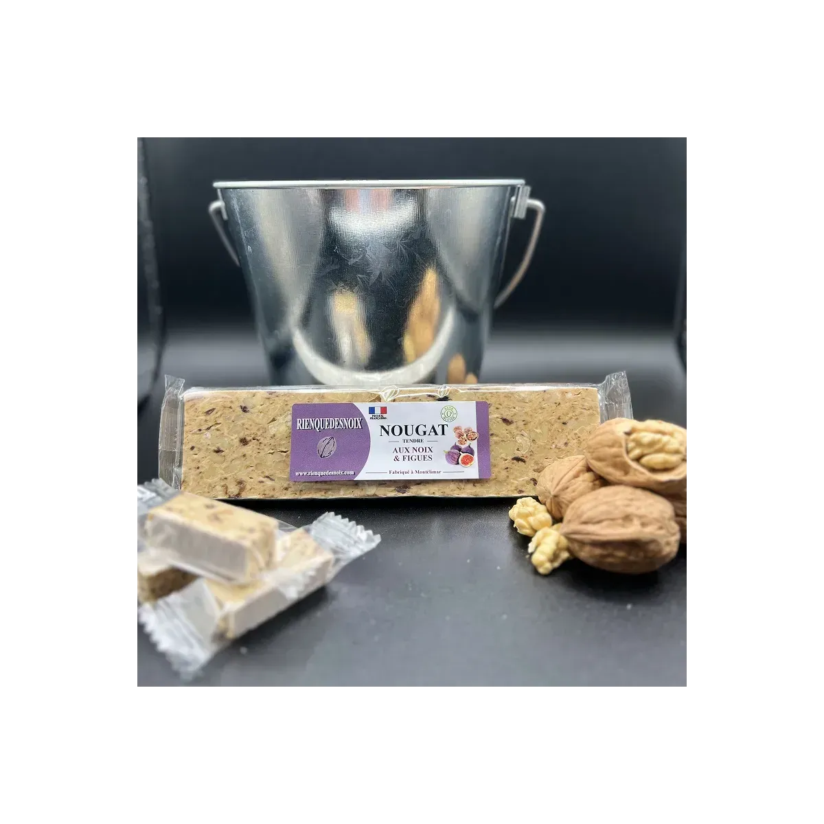 Nougat tendre aux Noix et Figues