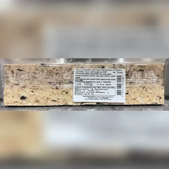 Nougat tendre aux Noix et Figues