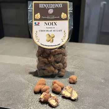 Noix Enrobées de Chocolat | Gourmandise Croquante Premium