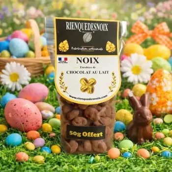 Noix Enrobées de Chocolat | Gourmandise Croquante Premium