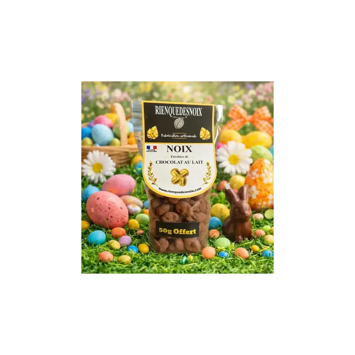 Noix Enrobées de Chocolat | Gourmandise Croquante Premium