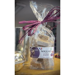 Nougat tendre aux Noix et Figues - Sachet de Domino de 150g