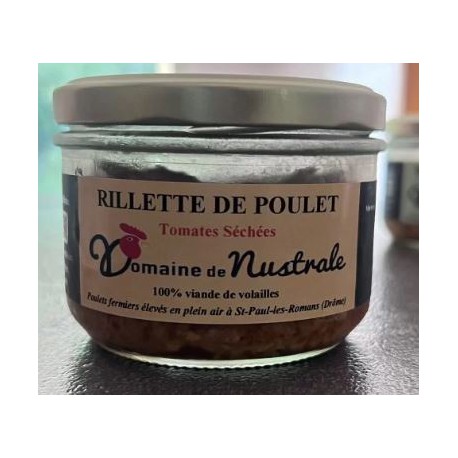 Rillettes Poulet Tomates Séchées - 180g