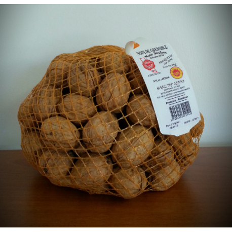 Noix de Grenoble sèches - Filet de 1Kg-calibre +30