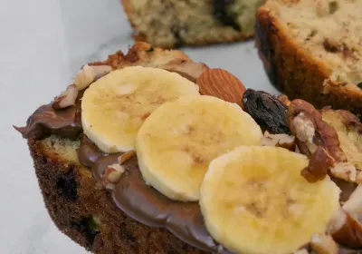 Cake bananes et Noix