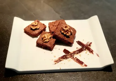 Brownies à la Poudre de Noix