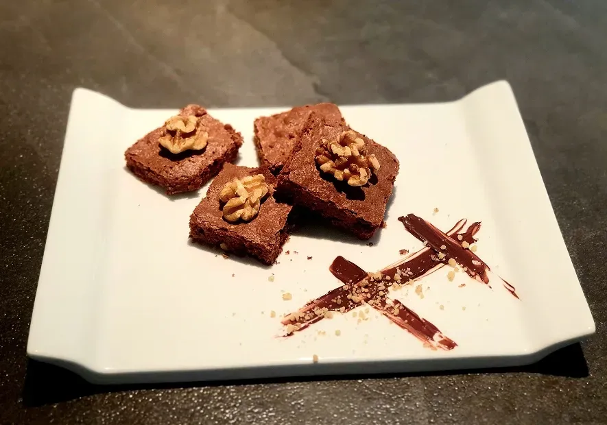 Brownies à la Poudre de Noix