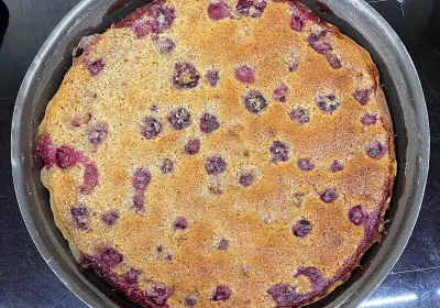 Gratin de mûres à la Poudre de Noix