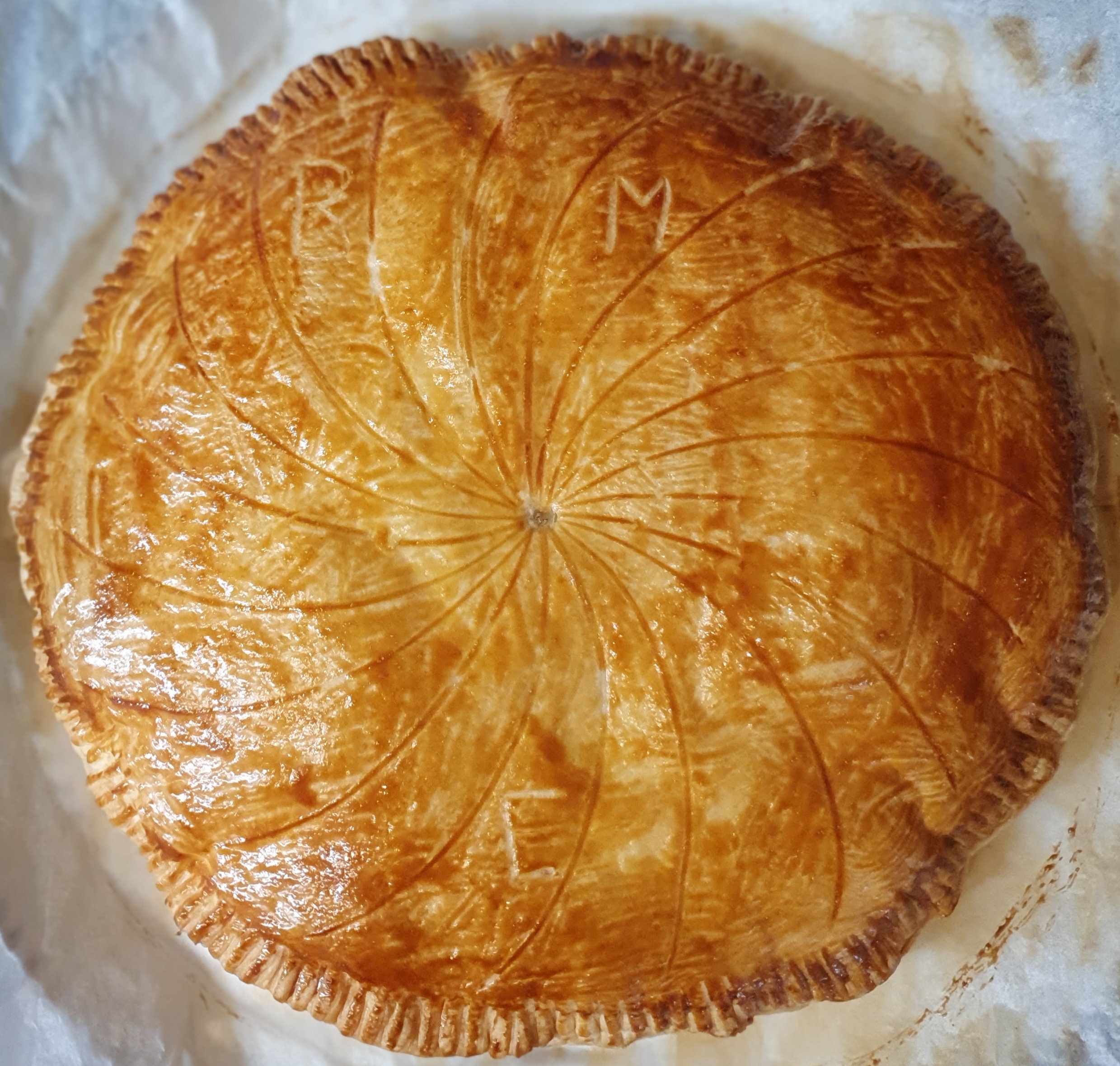 Galette des rois aux noix