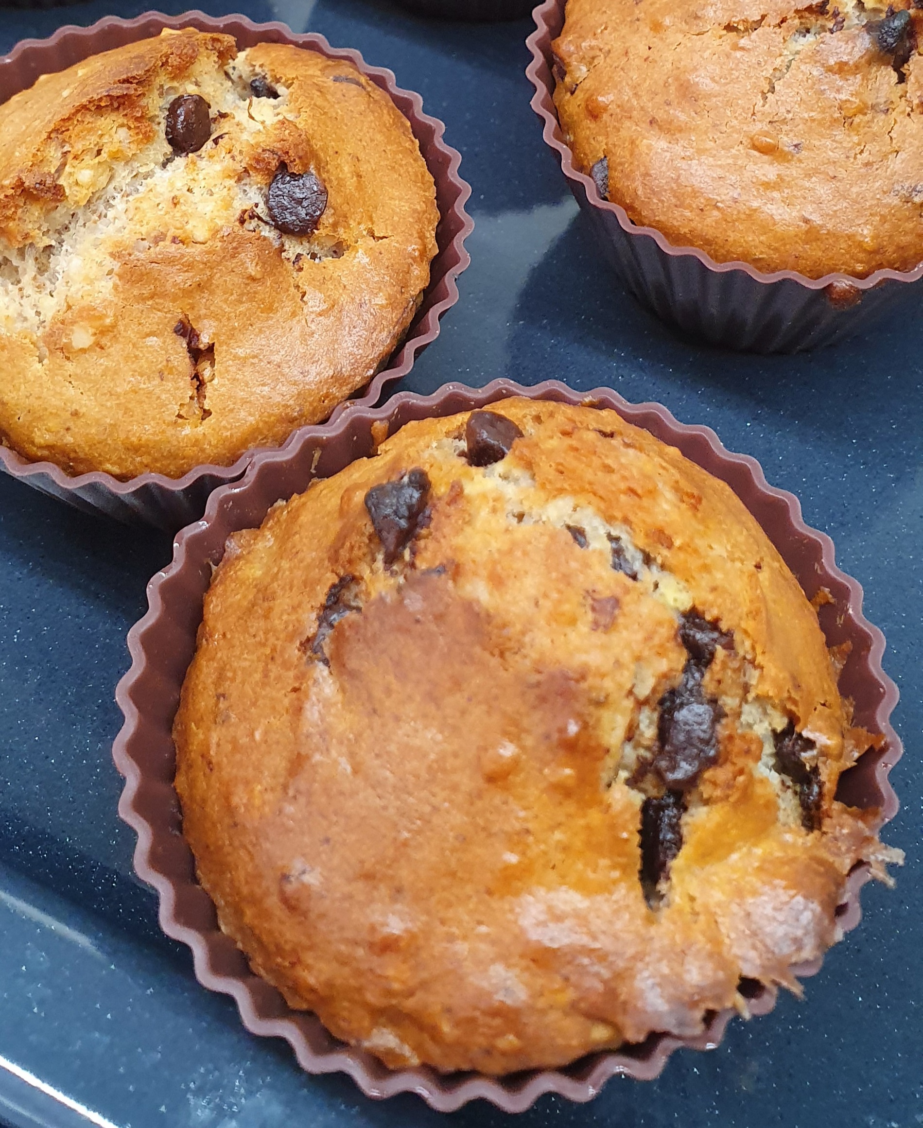 Muffins noix chocolat