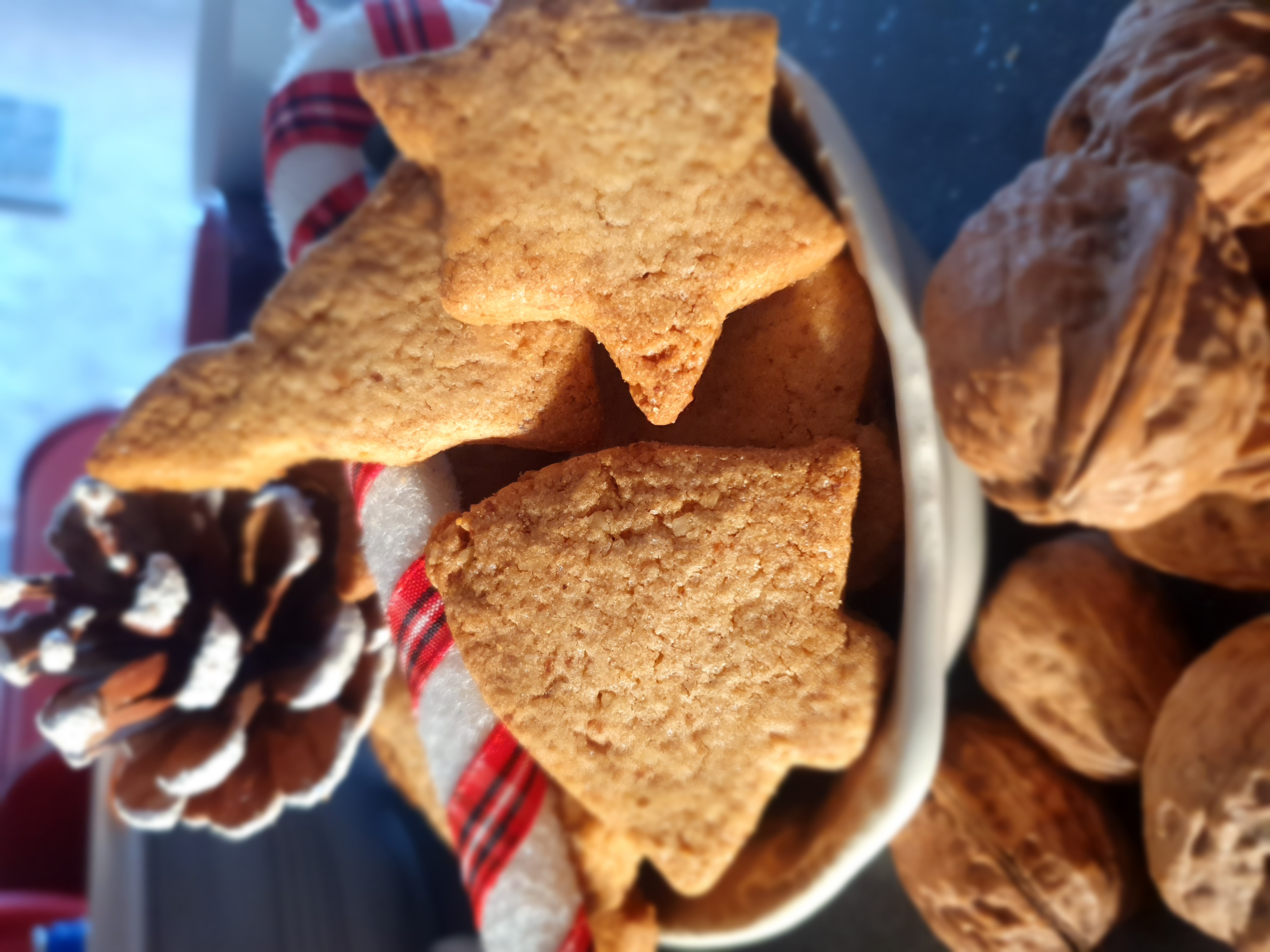 Biscuits sablés aux noix